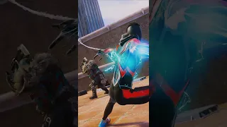 Marvel's Spider-Man 2 Miles Morales Ps5 Perfect Transition edit #shorts