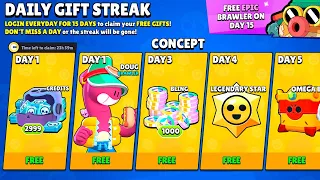 😱CLAIM NEW FREE GIFTS!!!🎁🎁🎁/Brawl Stars FREE QUEST!/CONCEPT