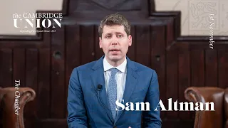 Sam Altman & OpenAI | 2023 Hawking Fellow | Cambridge Union