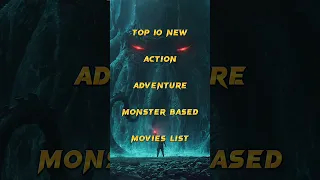 Top 10 Action adventure Monster based movies list ||#shorts #shortsfeed #viral