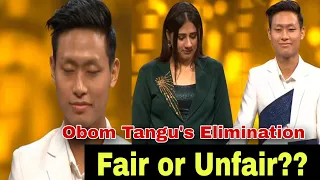 obom tangu elimination fair or unfair | obom tangu eliminated in semi finale episode indian idol 14