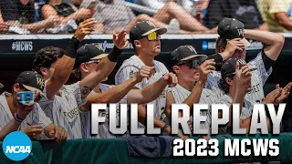 Wake Forest vs. Stanford: 2023 Men's College World Series | FULL REPLAY