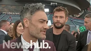 Taika Waititi interview at Sydney premiere of Thor: Ragnarok | Newshub