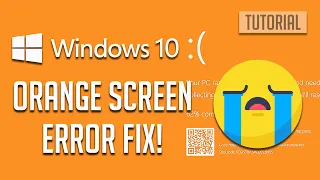 How to Fix Windows 10 Orange Screen Of Death OSOD Error [COMPLETE FIX]