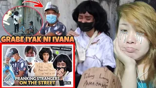 PRANK ON STRANGERS ON THE STREET *UMIYAK AKO DIKO KINAYA* || REACTION VIDEO @IvanaAlawi