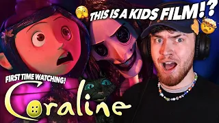 CORALINE is a *TWISTED* MASTERPIECE!! | First Time Watching | *REACTION*