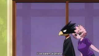 tokoyami worrying about hawks is BEYOND ADORABLE ✨