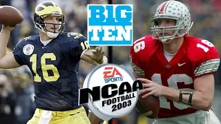 Michigan @ Ohio State - NCAA Football 2003 GOAT Tournament (Big Ten Final 4)