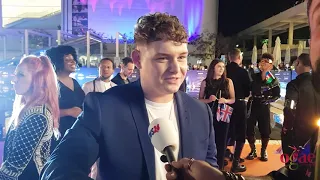 OGAE AZ - Michael Rice, United Kingdom - Orange Carpet, Eurovision 2019