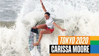 🏄‍♀️ The BEST of Carissa Moore 🇺🇸 at the Olympics