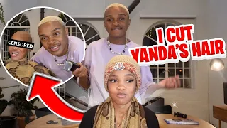 I CUT YANDA'S HAIR IN MY NEW LOFT | Reggie Mohlabi Vlogs