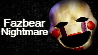 "Реакции Летсплейщиков" на Первую Смерть от марионетки из fazbear nightmare