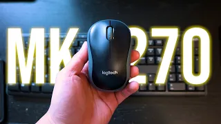 Best Budget KEYBOARD & Mouse Combo? (Logitech MK 270 REVIEW)