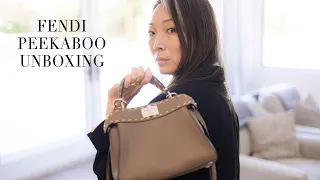 FENDI Peekaboo Unboxing (and What Fits Inside)