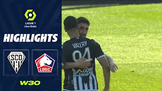 ANGERS SCO - LOSC LILLE (1 - 0) - Highlights - (SCO - LOSC) / 2022-2023