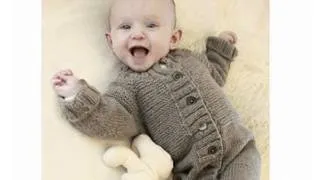 Knitted Baby Jumpsuit