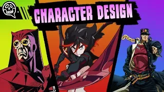 Character Design -in- Kill La Kill, JoJo and Watchmen // VARIOUS