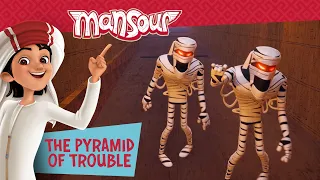 The Pyramid of Trouble 😨 | Full Episode | The Adventures of Mansour ✨