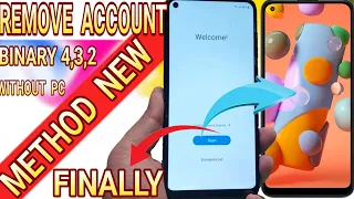 Samsung A11 Frp Bypass / Unlock Google Account Lock Without Pc / Android 11/12