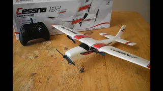 Flybear Cessna 182 FX801 2 Channel RC Airplane - Unboxing & Review