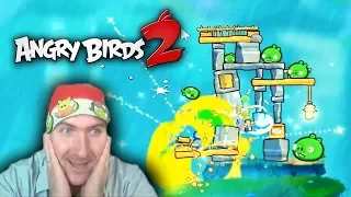 72-74 Уровень. Angry Birds 2 САМОЕ УДАЧНОЕ ПРОХОЖДЕНИЕ! THE SUCCESSFUL PASSAGE! Оf the LEVEL!