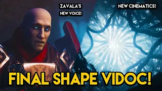 Destiny 2 - THIS LOOKS INSANE! New Zavala Voice, Witness Rage and New Cinematics