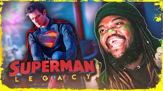 HELL YEAH! James Gunn SUPERMAN FULL SUIT REACTION!!