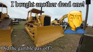 I bought another non running Cat D7F dozer at auction… does it run and move? Will my gamble pay out?