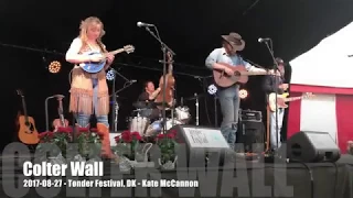 Colter Wall - Kate McCannon - 2017-08-27 - Tønder Festival, DK