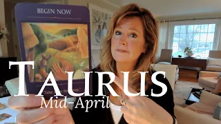 TAURUS : Time's UP! | April Mid Month Zodiac Tarot Reading