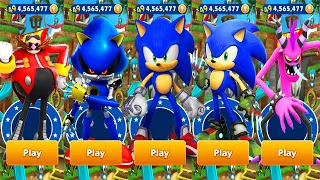 Sonic Dash vs Sonic Prime Dash - Sonic Prime vs Classic Sonic vs Boscage Maze Sonic - Gameplay