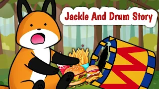 Jackal And Drum Story | English Moral Stories | Story For Kids | @Kidofancytv