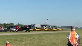 C-5 Galaxy Arrival at Oshkosh AirVenture!