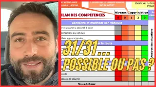 Gagner un maximum de points au permis et éviter les fautes éliminatoires