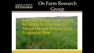 Charlie Ellis and Rich Hoormann: On-Farm Cover Crop Strip Trials