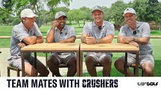 Team Mates with Crushers GC | Bryson DeChambeau, Charles Howell III, Paul Casey and Anirban Lahiri