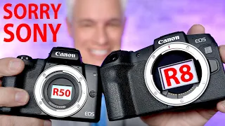 CANON R50 & R8 LEAKED! Sorry, Sony :(