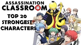 Top 20 Strongest Assassination Classroom Characters (Manga)