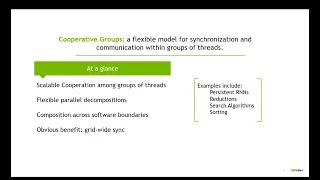 09 Cooperative Groups