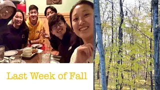 Dartmouth fall term vlog part 1 | finals, friends, and farewell parties