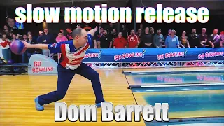 Dom Barrett slow motion release - PBA Bowling