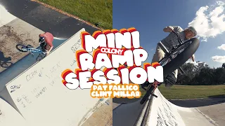 Knox Mini Ramp Session - Pat Fallico & Clint Millar - Colony BMX