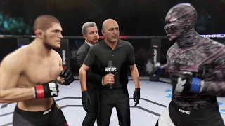 Khabib vs. Ultron (EA Sports UFC 2) - Champion Fight ☝️🦅