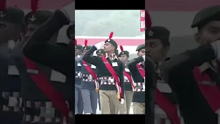 NCC Parade⚔️🇮🇳Full Flat Foot March in Cariappa Delhi #ncc #youtube #youtubeshorts #shorts