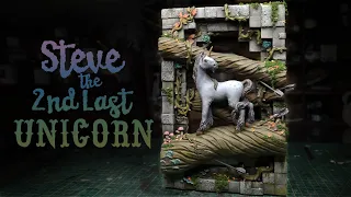 the Second Last Unicorn Time-Lapse Diorama | Polymer Clay Sculpture