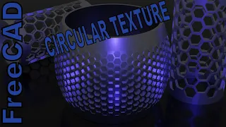 FreeCAD - Circular Textures/Patterns |JOKO ENGINEERING|