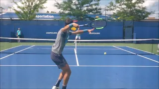 Karen Khachanov Forehand Slow Motion