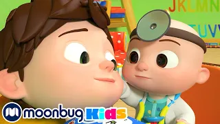 Doctor Checkup Song (School Version) - Sing Along | @CoComelon | Moonbug Literacy