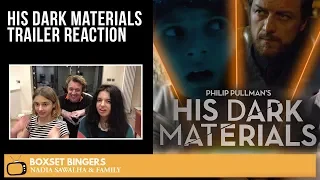 His Dark Materials (BBC Series Teaser Trailer) Nadia Sawalha & Family Reaction