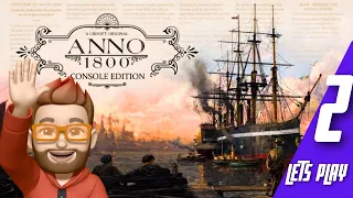 Settling in the campaign - Anno 1800 Console Edition Let's Play #2 - Playstation 5 Gameplay